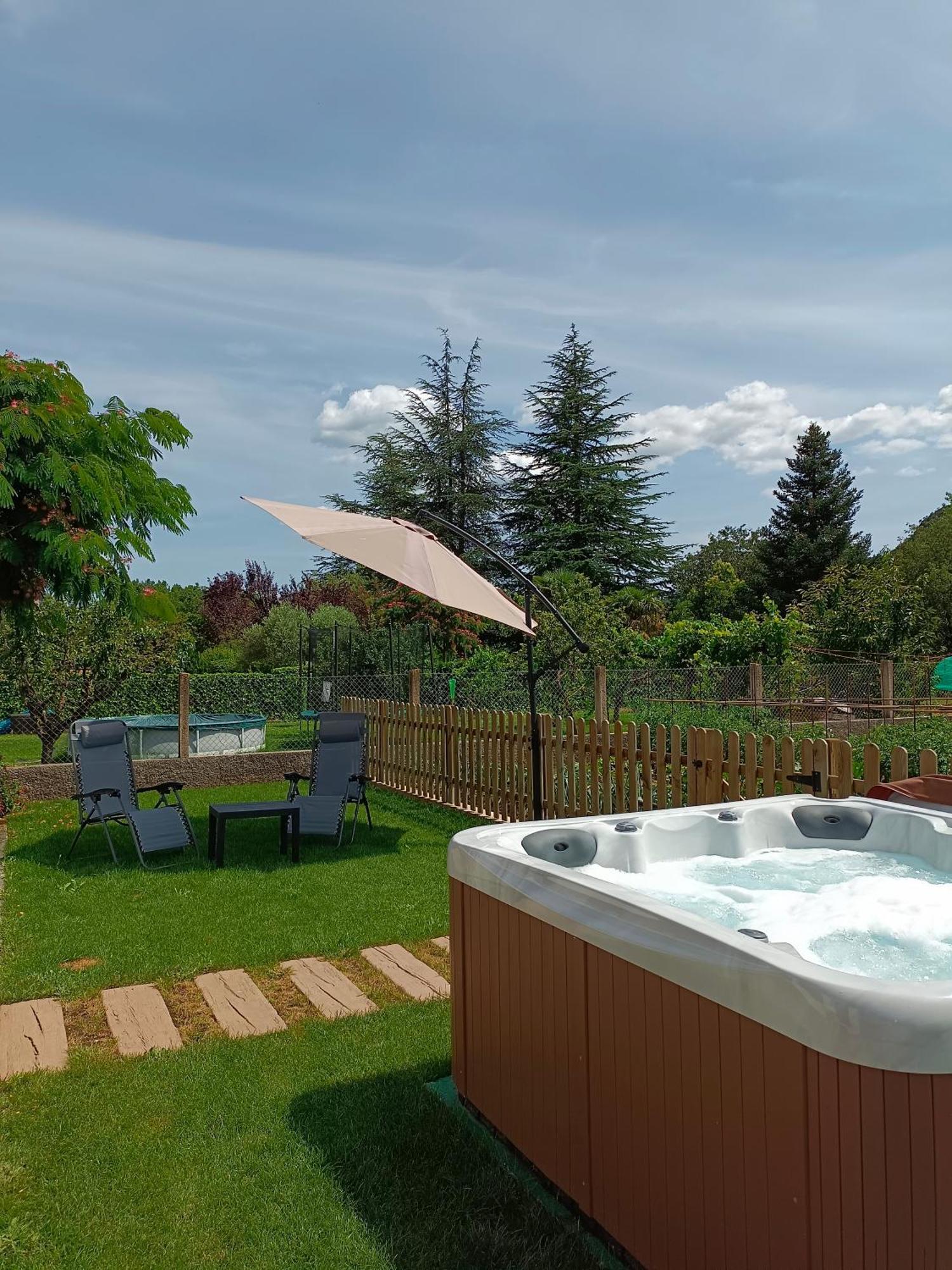 Apartamento Rural Casa Paco Con Jacuzzi Exterior Y Barbacoa 艾因萨 外观 照片